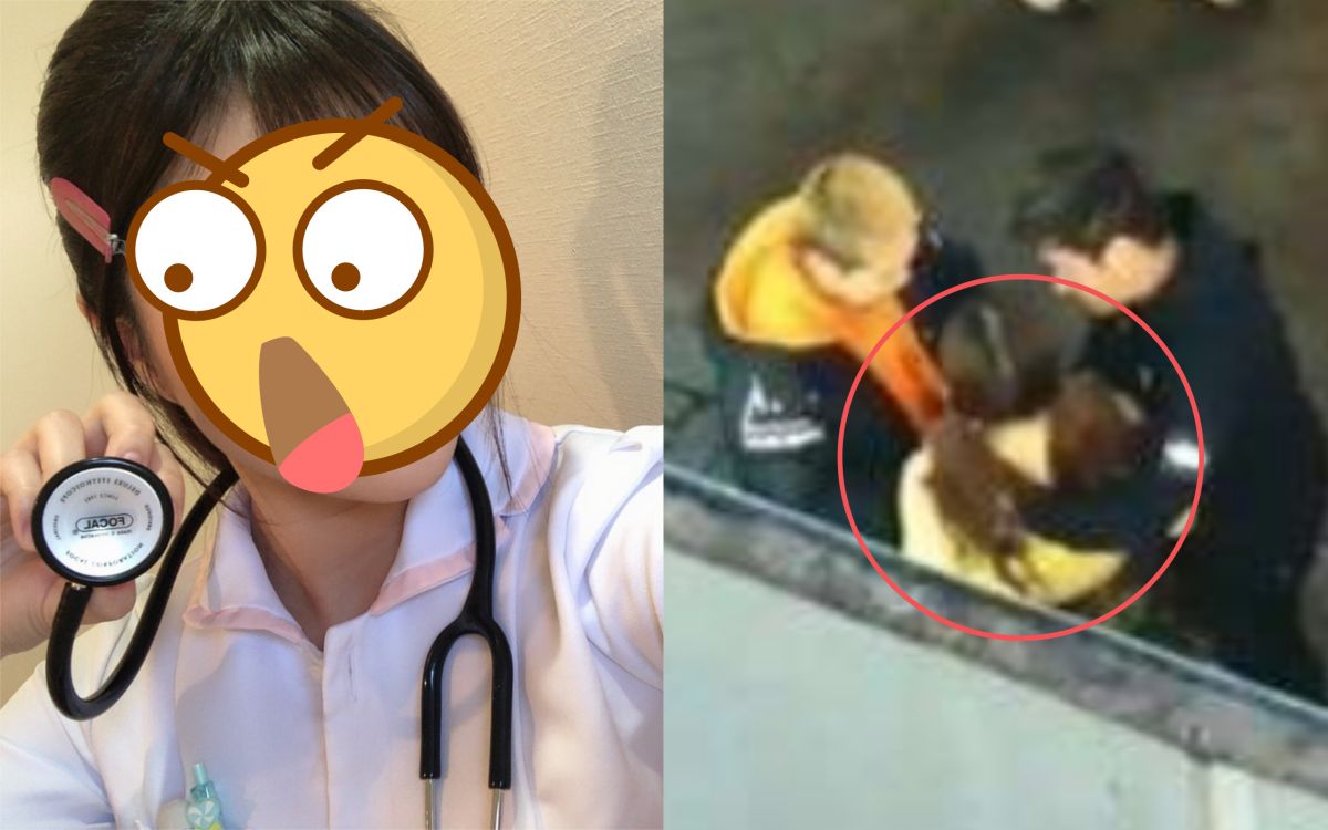 ▲新人女優驚傳在街上被公然揉胸。（圖／翻攝推特）