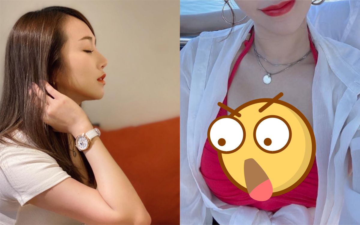 ▲林佩瑤分享泳裝福利照。（圖／翻攝臉書）