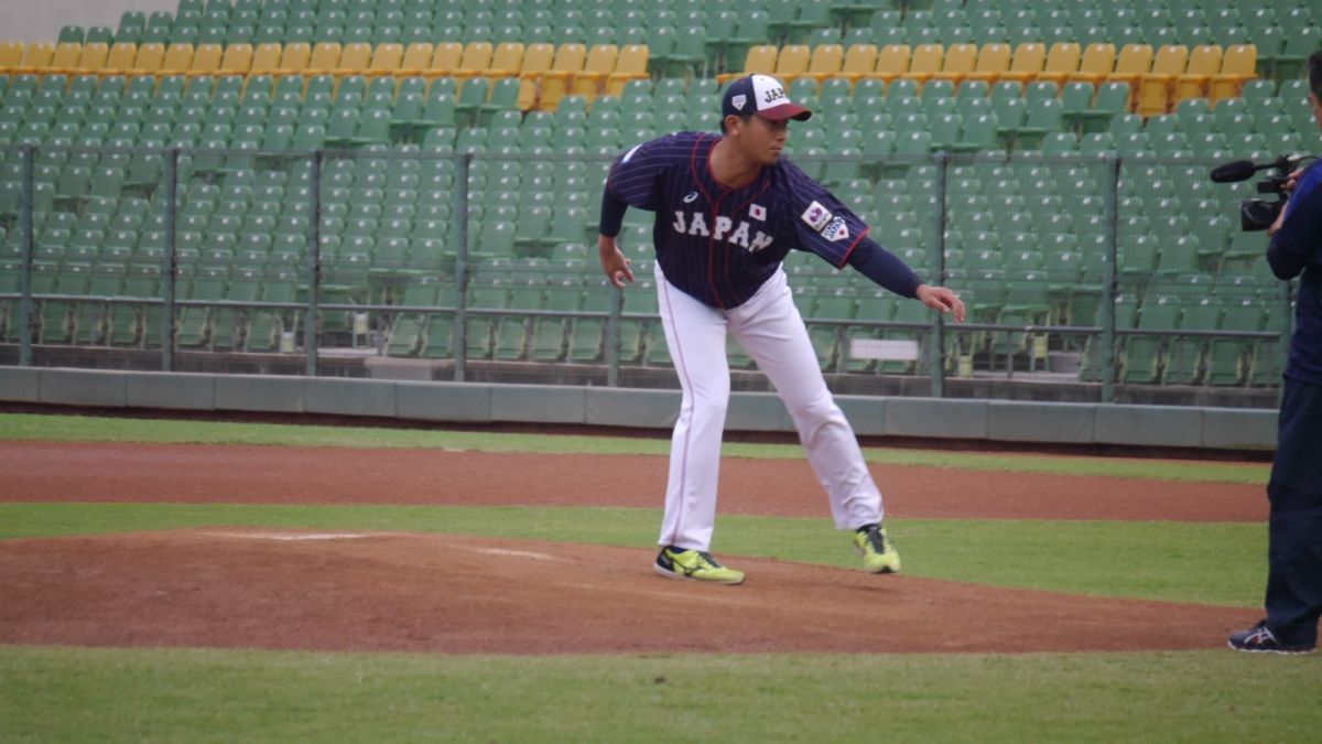 今永昇太。（圖／吳政紘攝）