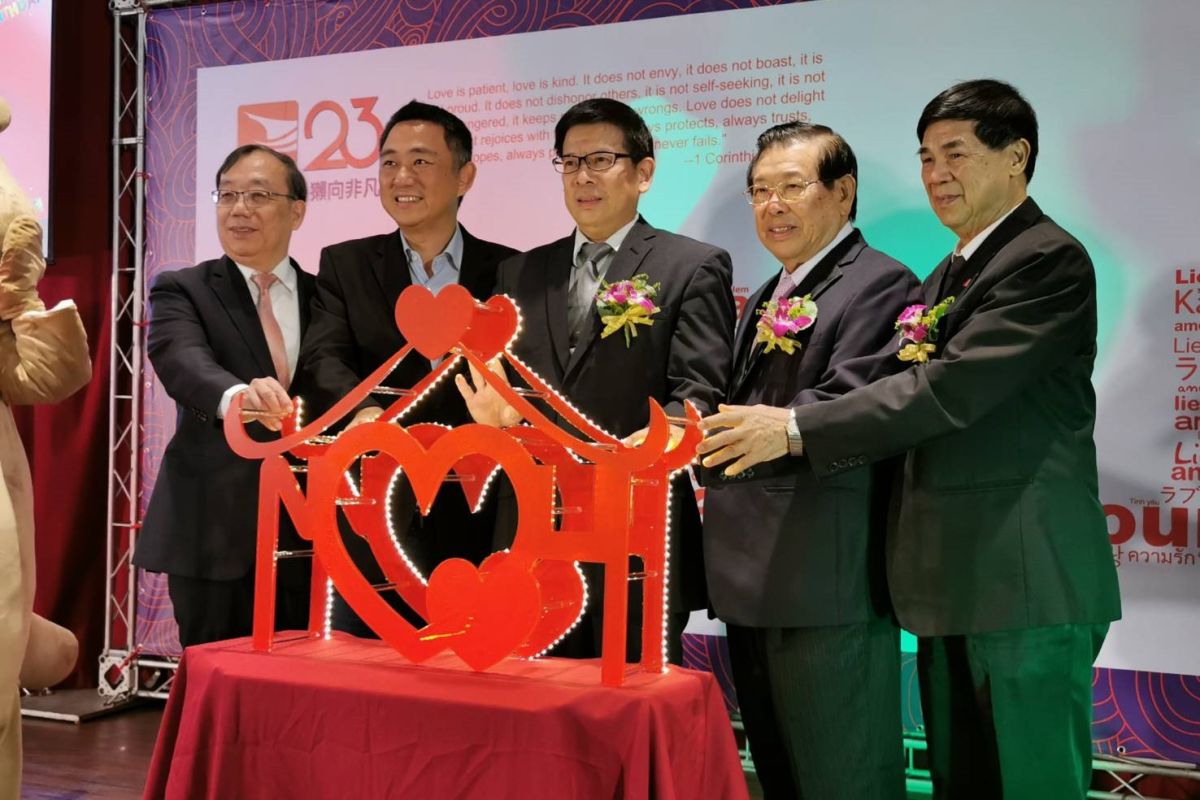 ▲國立金門大學今天歡慶建校23週年。（圖／蔡若喬攝, 2019.11.04）