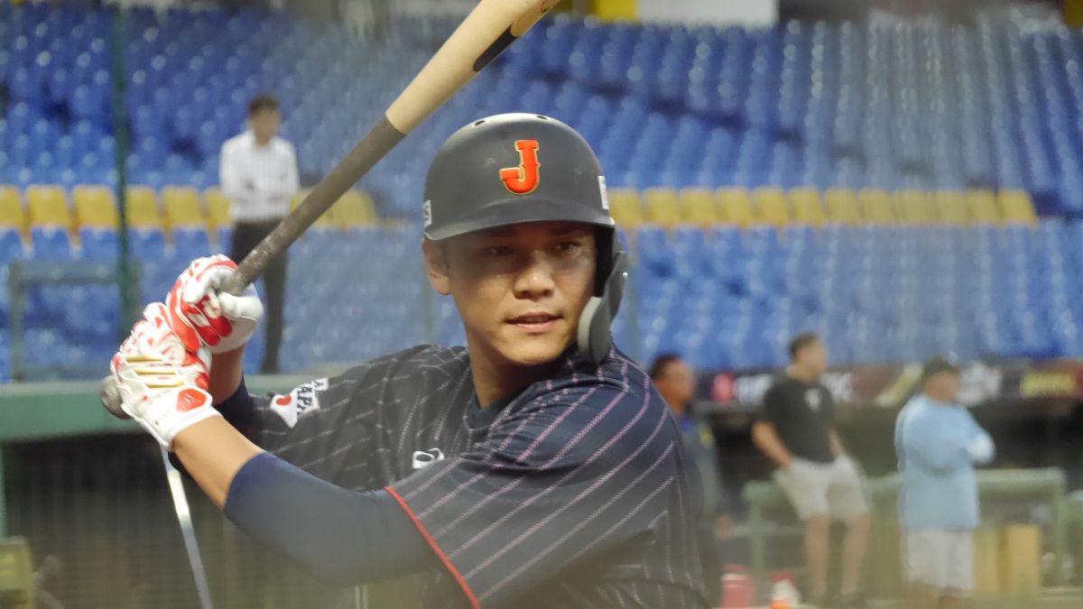 ▲日本隊坂本勇人。（圖／吳政紘攝）