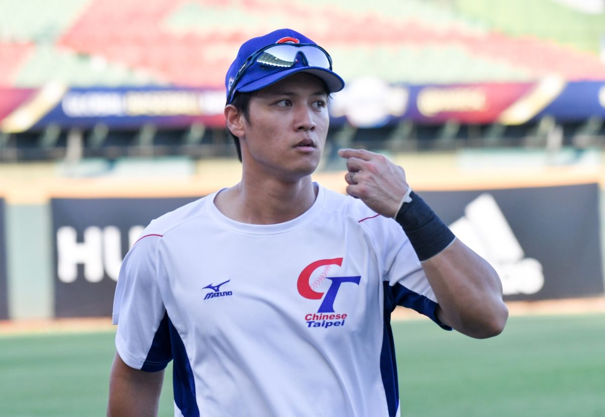 中華隊蘇智傑。（圖／吳政紘攝）