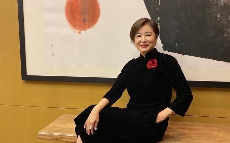 ▲林青霞過65歲生日。（圖／翻攝汪曼玲微博）