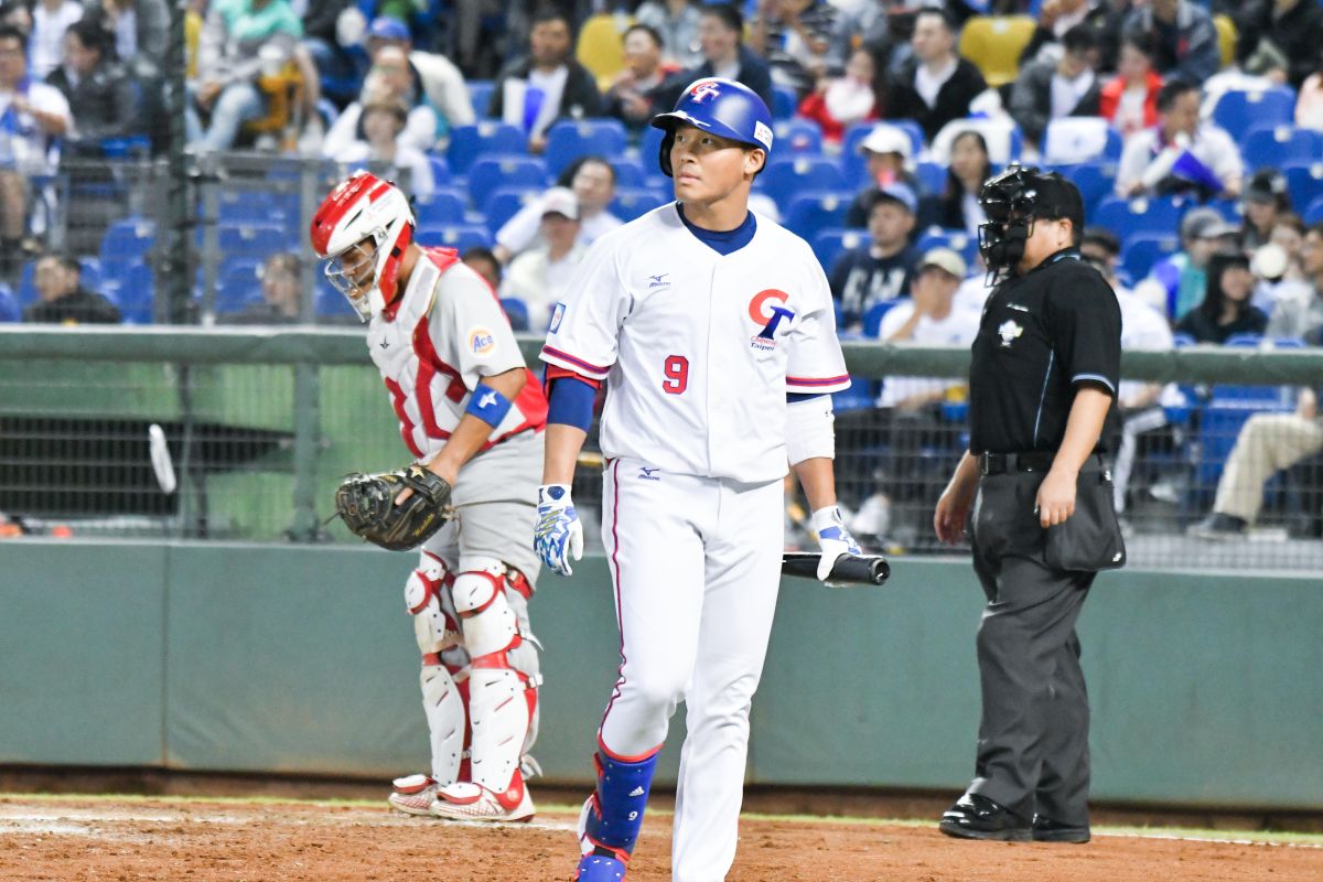 ▲世界棒球12強中華隊首戰面對波多黎各，外野手王柏融。（圖／記者葉政勳攝 , 2019.11.05）