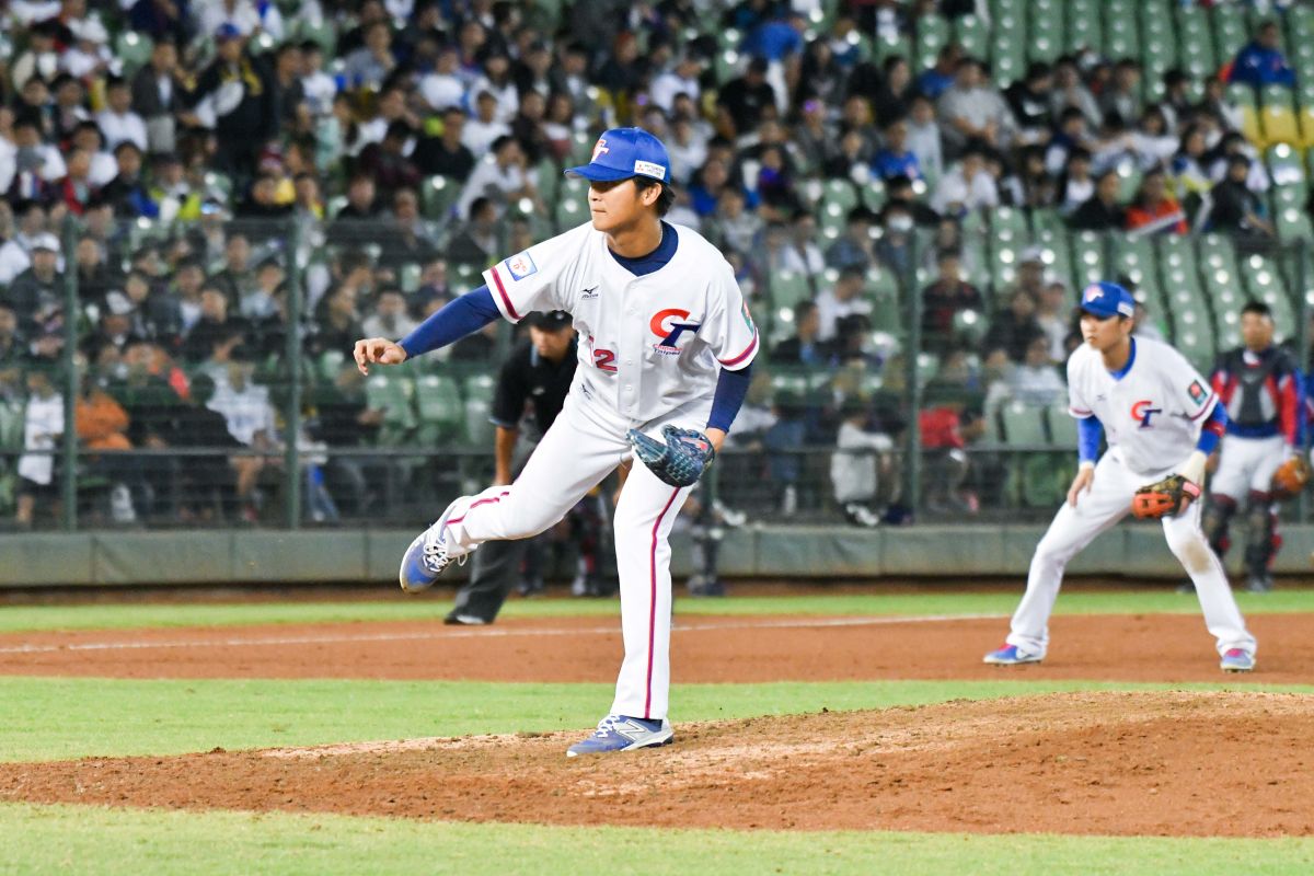 ▲世界棒球12強中華隊首戰面對波多黎各，中繼投手陳禹勳。（圖／記者葉政勳攝 , 2019.11.05）