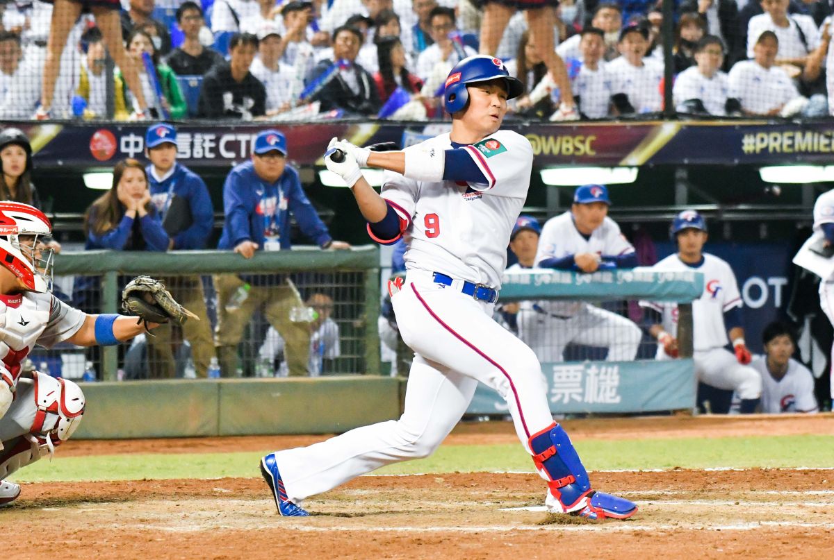 ▲世界棒球12強中華隊首戰面對波多黎各，外野手王柏融。（圖／記者葉政勳攝 , 2019.11.05）