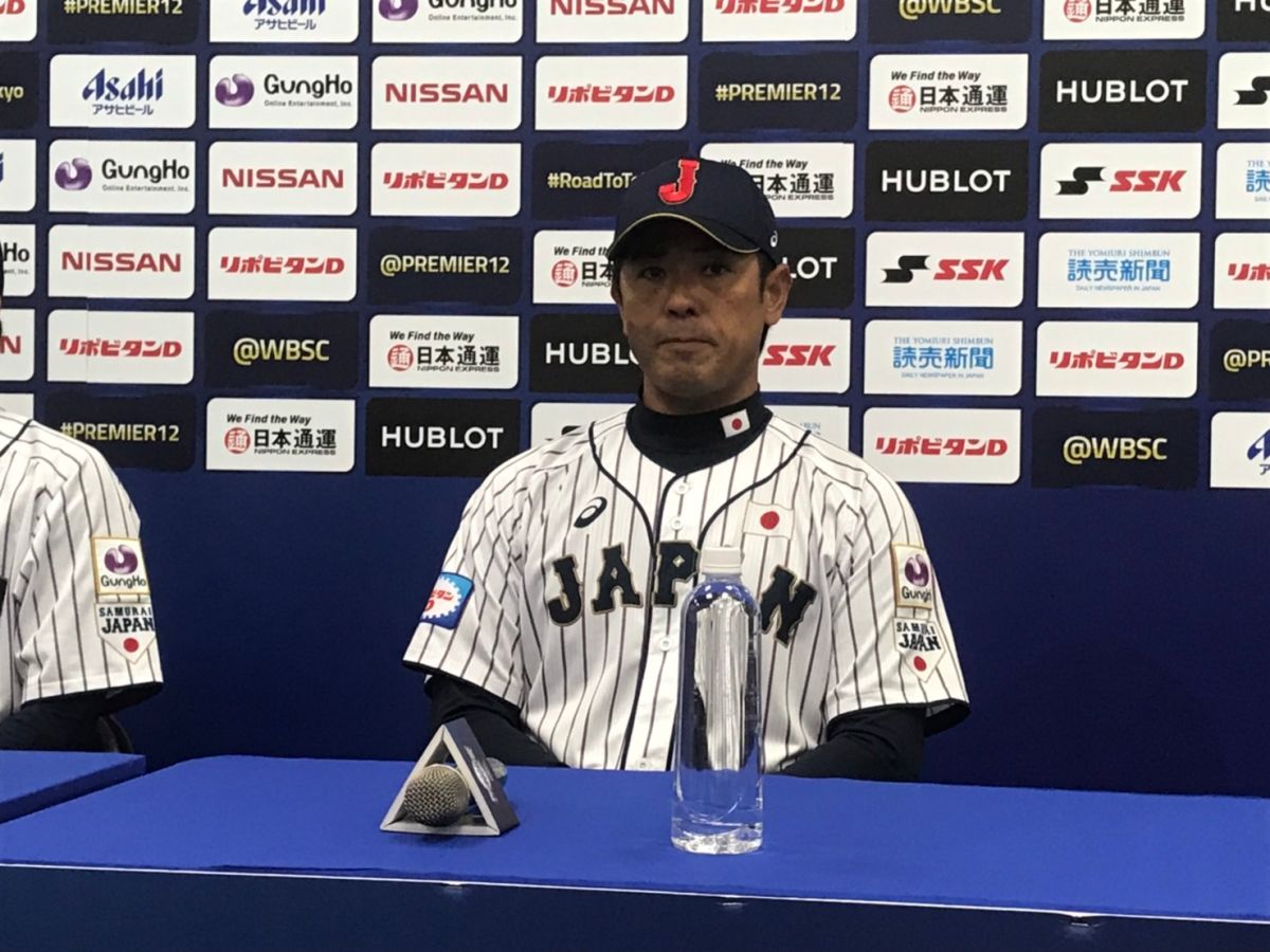 12強日本隊監督稻葉篤紀。（圖／記者雷明正攝影）