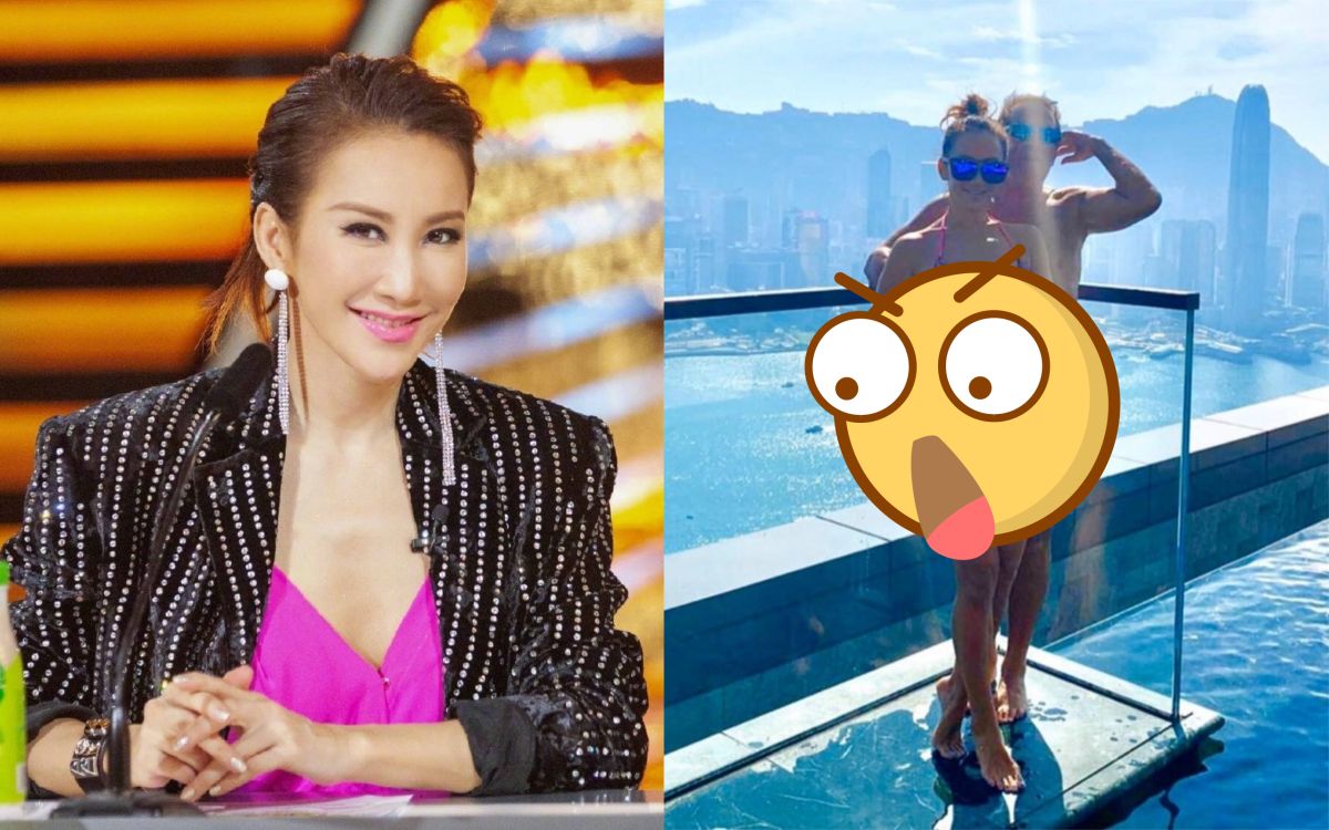 ▲李玟難得曬泳裝照，好身材令人嘆服。（圖／翻攝微博、IG）