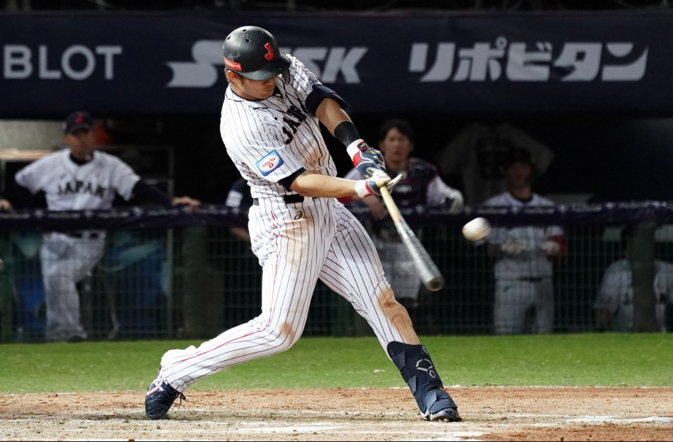 ▲12強日本隊鈴木誠也。（圖／截自推特）