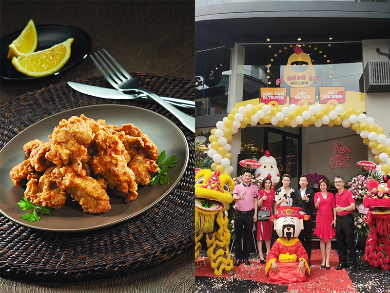 ▲台式炸雞連鎖品牌在越南開幕第350家店，業者更舉辦全台同慶快閃活動，於7日，凡身分證有3、5、0隨意排列，即可享招牌炸雞搭配蒜脆杏鮑菇7折優惠。（圖／業者提供）