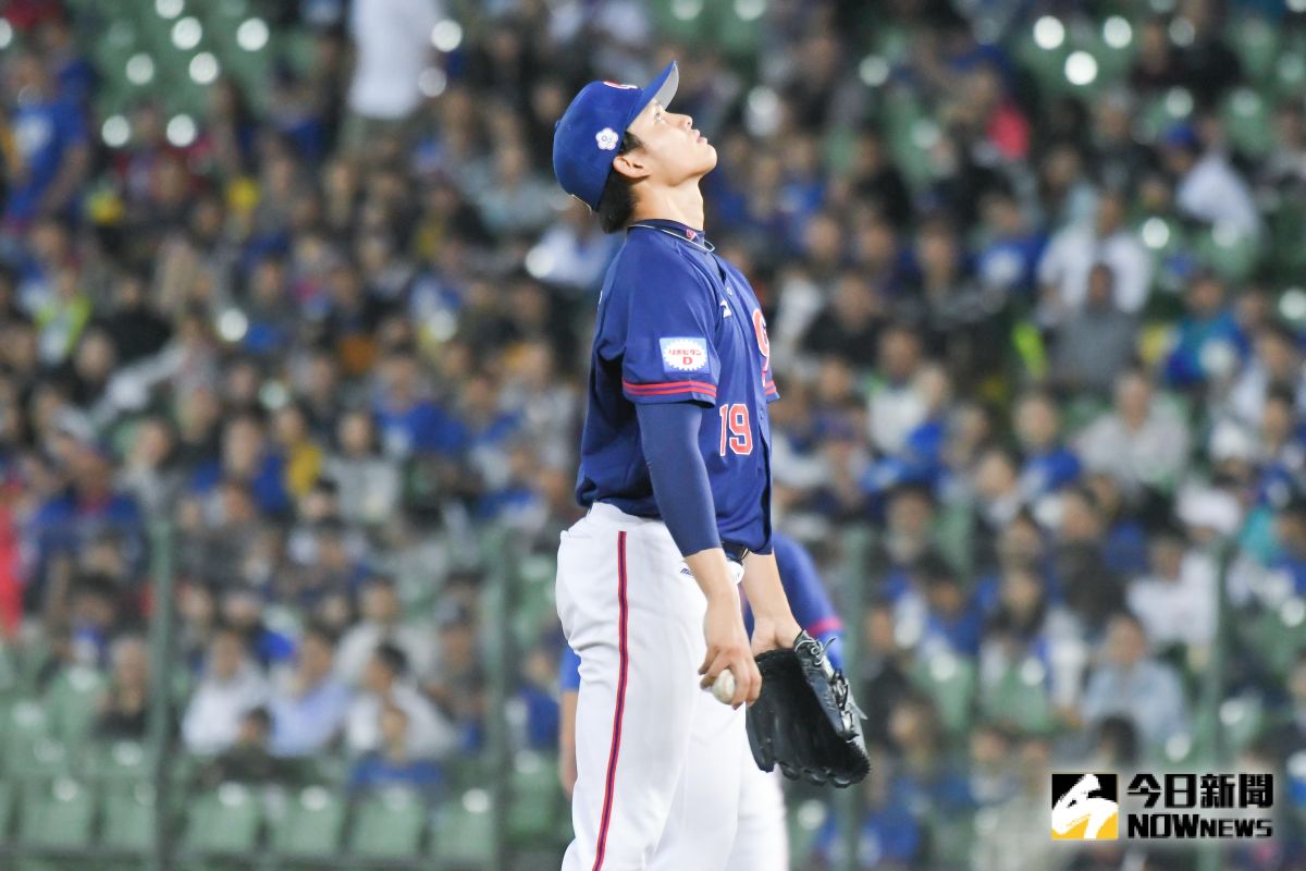 ▲世界棒球12強中華隊對上委內瑞拉，先發投手張奕繳出七局無失分好投。（圖／記者葉政勳攝 , 2019.11.06）