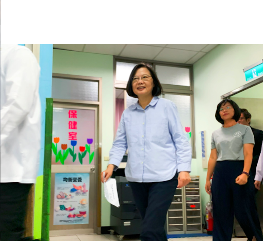 ▲蔡英文回應，此事與韓「庶民形象」落差太大，才會引起外界討論，「一棟房價這個高的房子，不是一般庶民可以買得起的。」（圖／記者宋原彰攝，2019.11.07）