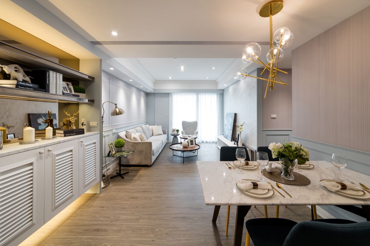 ▲本案以格局為主要賣點，有兩房25到27坪、三房37到41坪的產品，樓高12層，社區中庭約220坪，由花博設計師操刀設計，營造大棟距的舒適起居。(圖/公關照片)