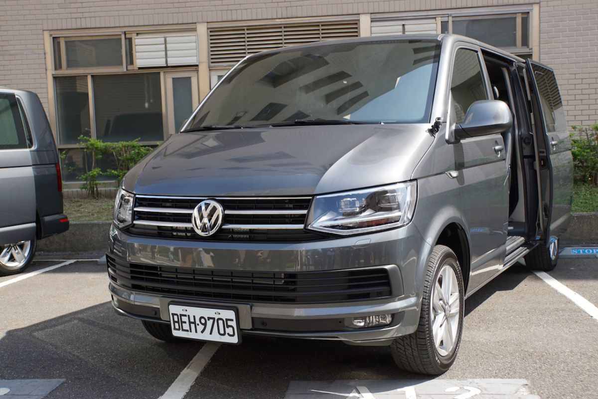 ▲國安局採購福斯T6商務車，作為總統候選人座車。（圖／記者呂炯昌攝, 2019.11.7）