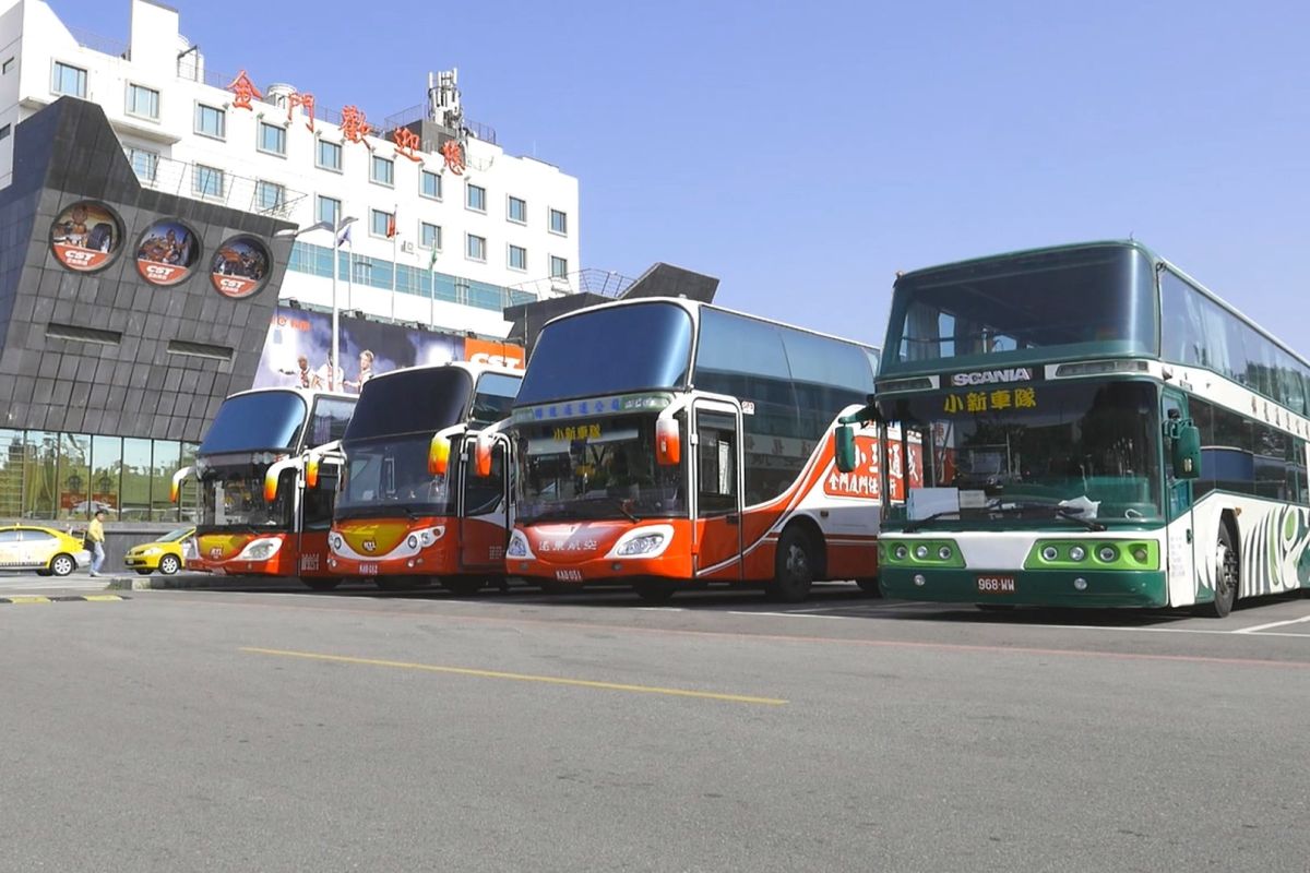 ▲離島居民限定，公路總局甲類大客車訓練只要半價。（圖／蔡若喬攝, 2019.11.07）