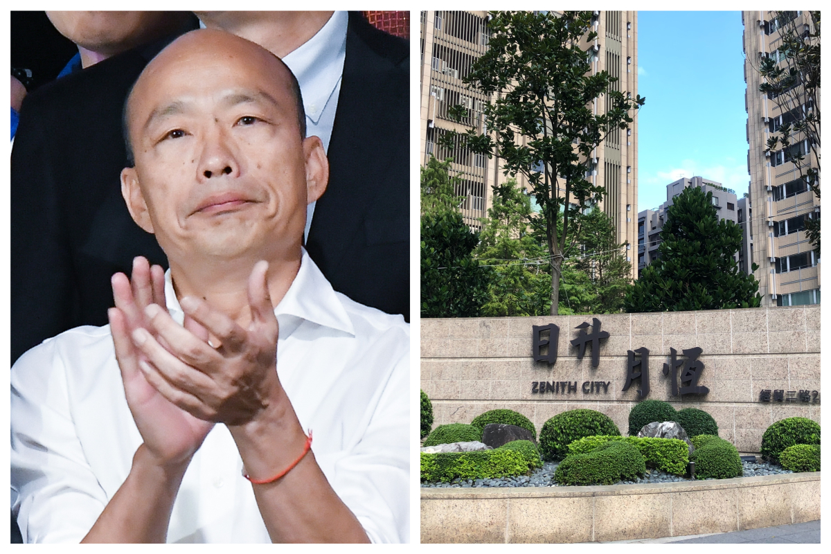 ▲國民黨總統參選人韓國瑜日前遭周刊爆料，曾在失業期間購買位於台北市南港區要價 7,200 萬的豪宅，韓表示明日公布資料，釐清外界疑慮。（合成圖／NOWnews資料照）