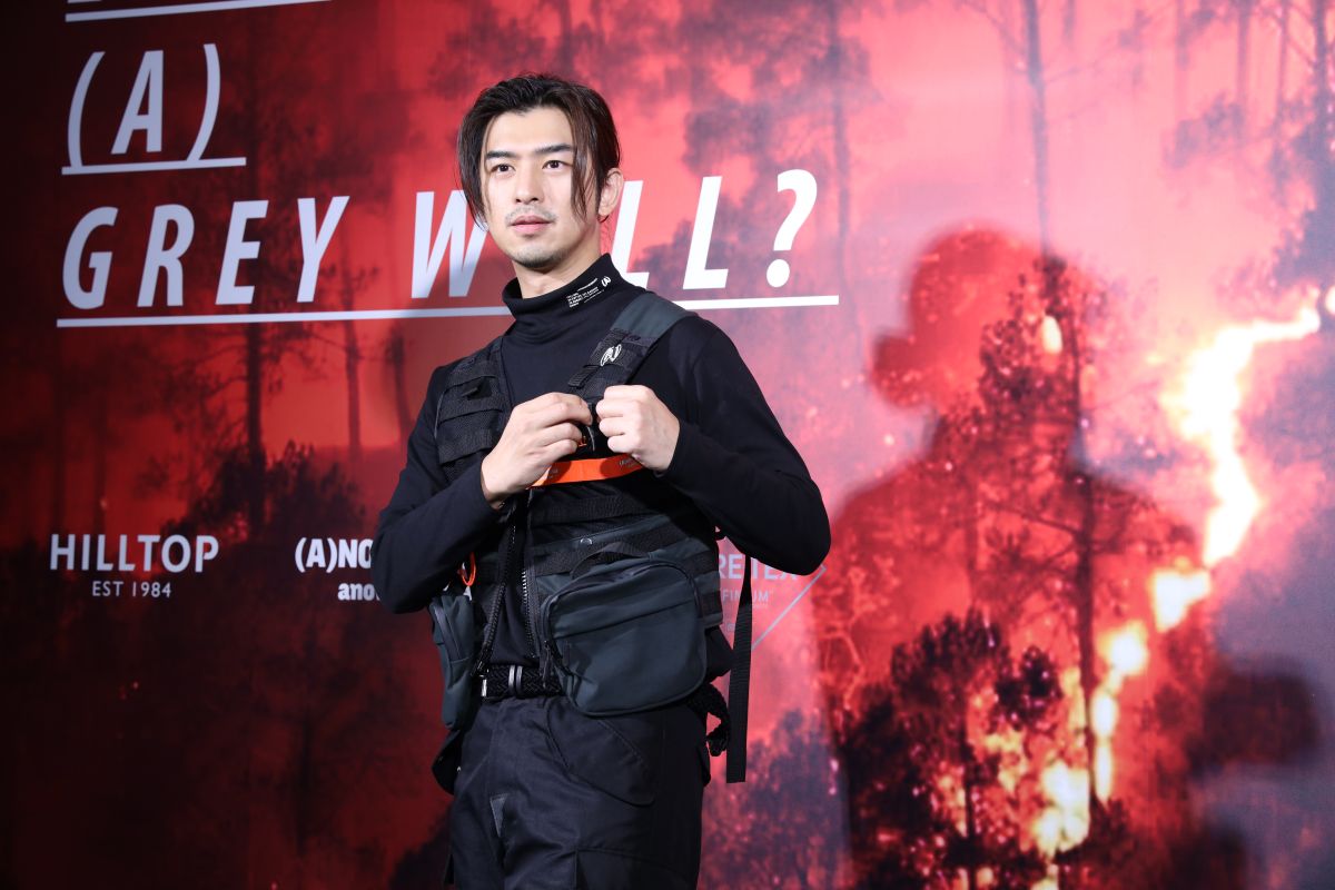 ▲陳柏霖好事近。（圖／記者林調遜攝）