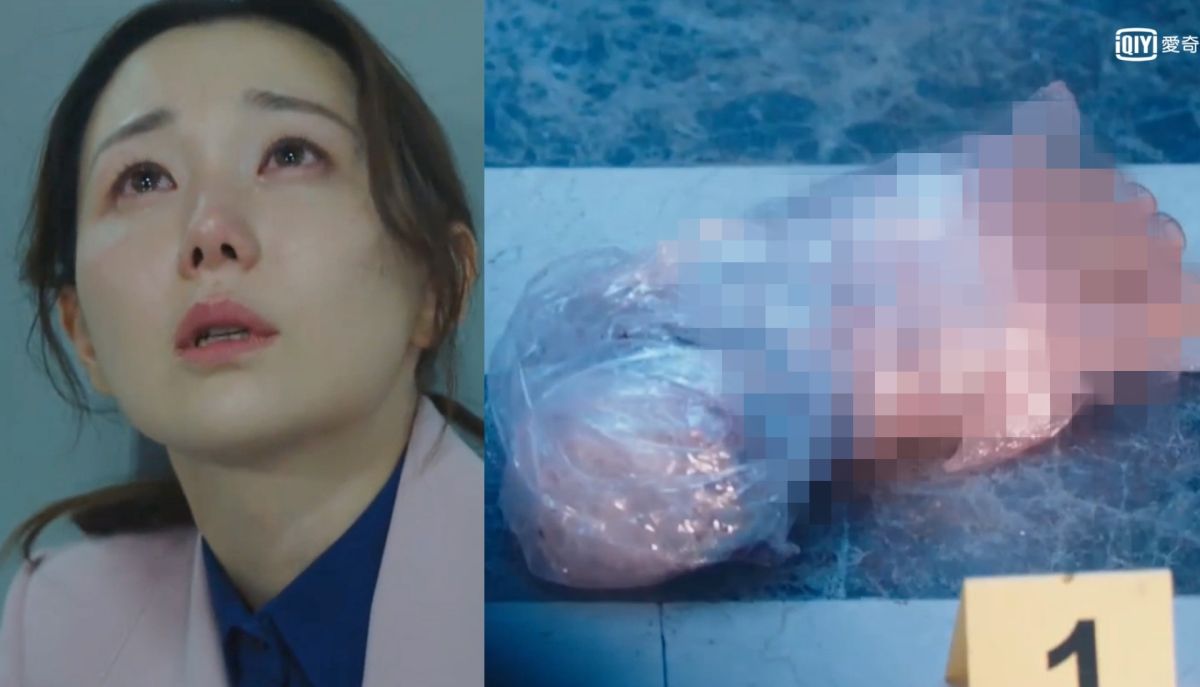 ▲李宥英劇中丈夫失蹤，身體部位被砍斷。（圖／愛奇藝台灣站）