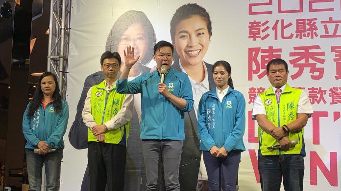 ▲林飛帆表示，只又有民進黨國會過半，才能守住改革的成果，讓台灣壯大。（圖／記者陳雅芳攝，2019.11.08）