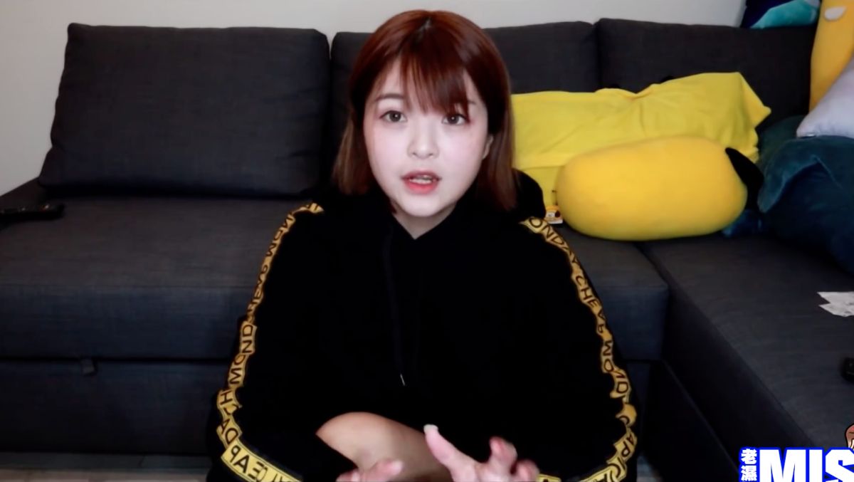 ▲米砂出面認墮胎。（圖／翻攝YT）