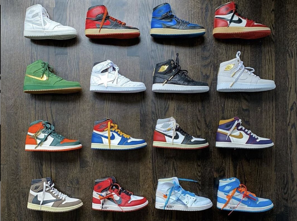 中國近年興起「炒鞋」投資熱潮，年輕人花時間排隊買Nike、Adidas限量球鞋，放上二手平台轉賣，成為一種新興投資。 (圖翻攝自IG)