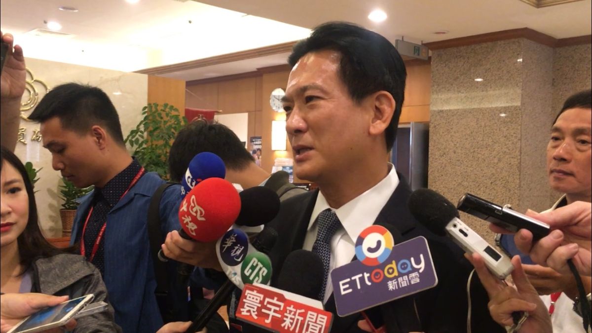 ▲民進黨立委林俊憲表示，蔡賴配符合廣泛支持者期待，當然是勝選機會最大的組合。（圖／記者劉育辰攝）