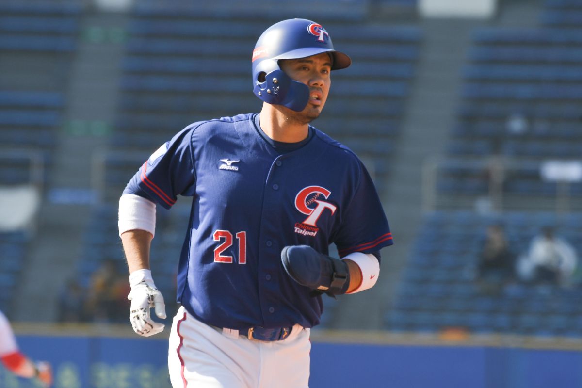 郭嚴文是世界12強中華隊代表球員，有機會跟台鋼洪一中總教練聚首。（圖／記者葉政勳攝 ）