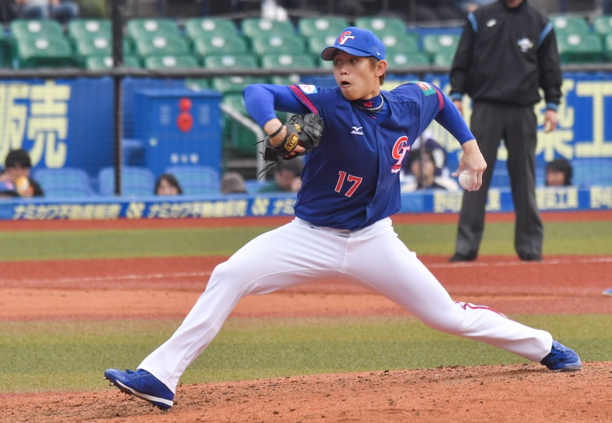 ▲世界棒球12強，中華隊vs.墨西哥隊，中華隊中繼投手陳冠宇。（圖／記者葉政勳攝 , 2019.11.11）