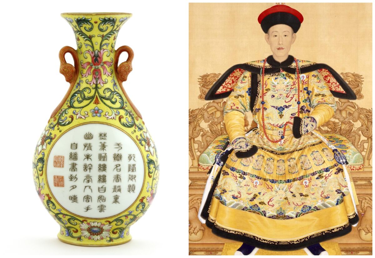 ▲男子以 1 英鎊買下的花瓶居然是乾隆傳家寶。（圖／翻攝自 Sworders 官網、網路）