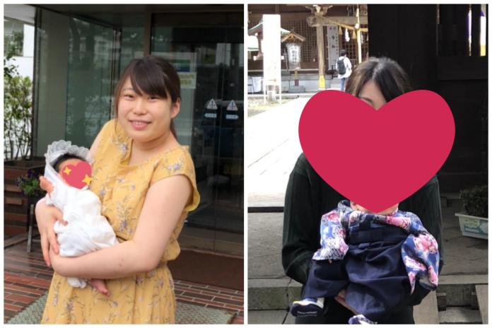 ▲日本孕媽咪大變身，外型反而比剛生產完時更年輕。（合成圖／翻攝自 @puronmy 推特）