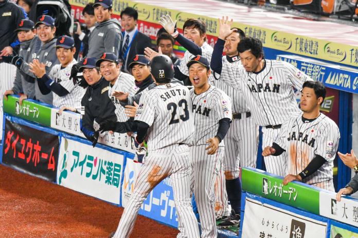 ▲世界棒球12強日本隊外野手周東佑京。（圖／記者葉政勳攝）