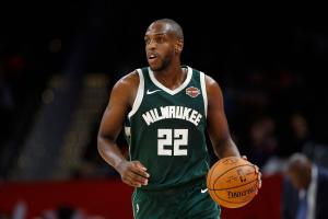公鹿球星Khris Middleton。(圖/美聯社/達志影像) ▲公鹿球星Khris Middleton。(圖/美聯社/達志影像)