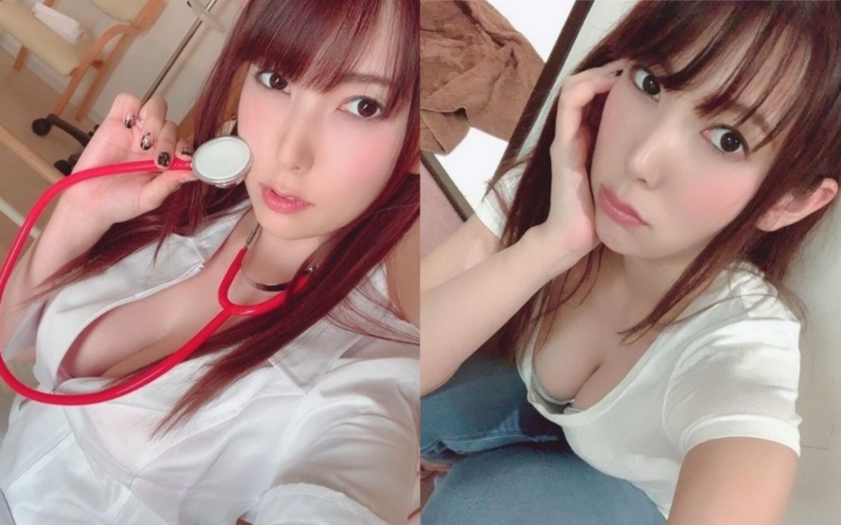 ▲波多野結衣扮演火辣辣性感小護士。（圖／翻攝IG） 