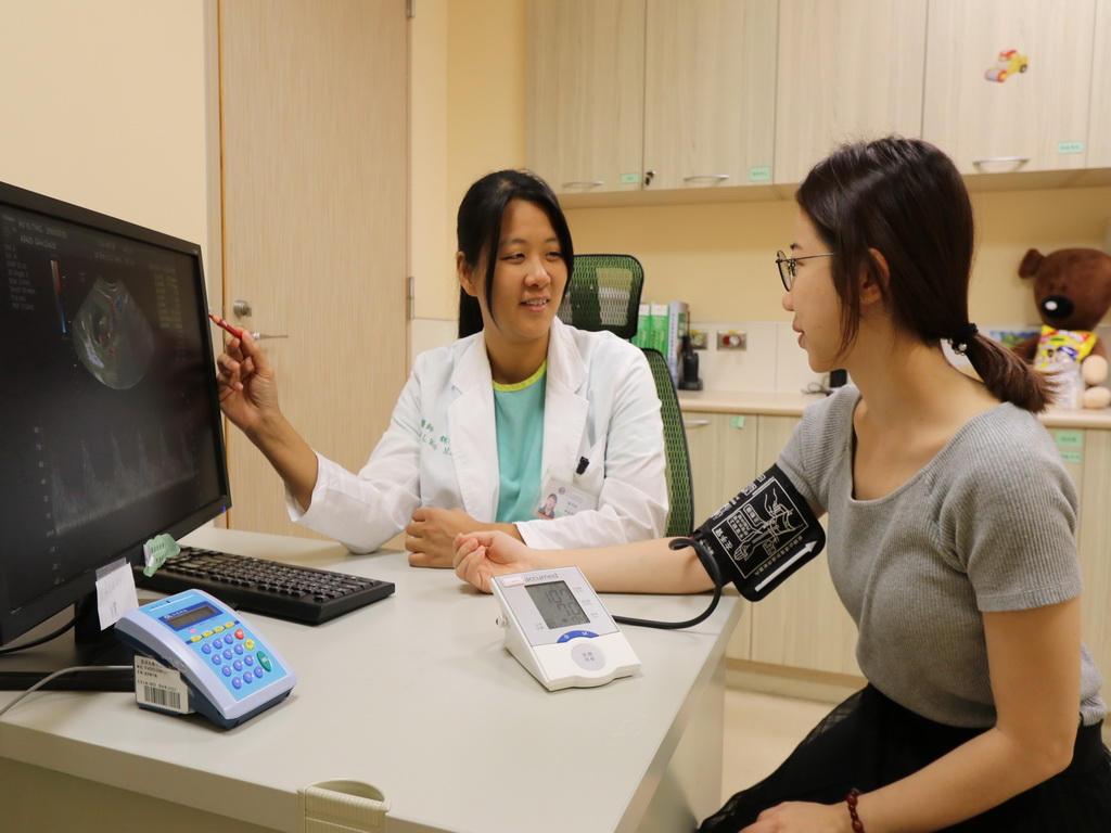 ▲醫生呼籲，若為子癲前症高風險的孕婦，每年定期做健康檢查，才能維持生活品質。 (圖／林重鎣攝2019.11.12)