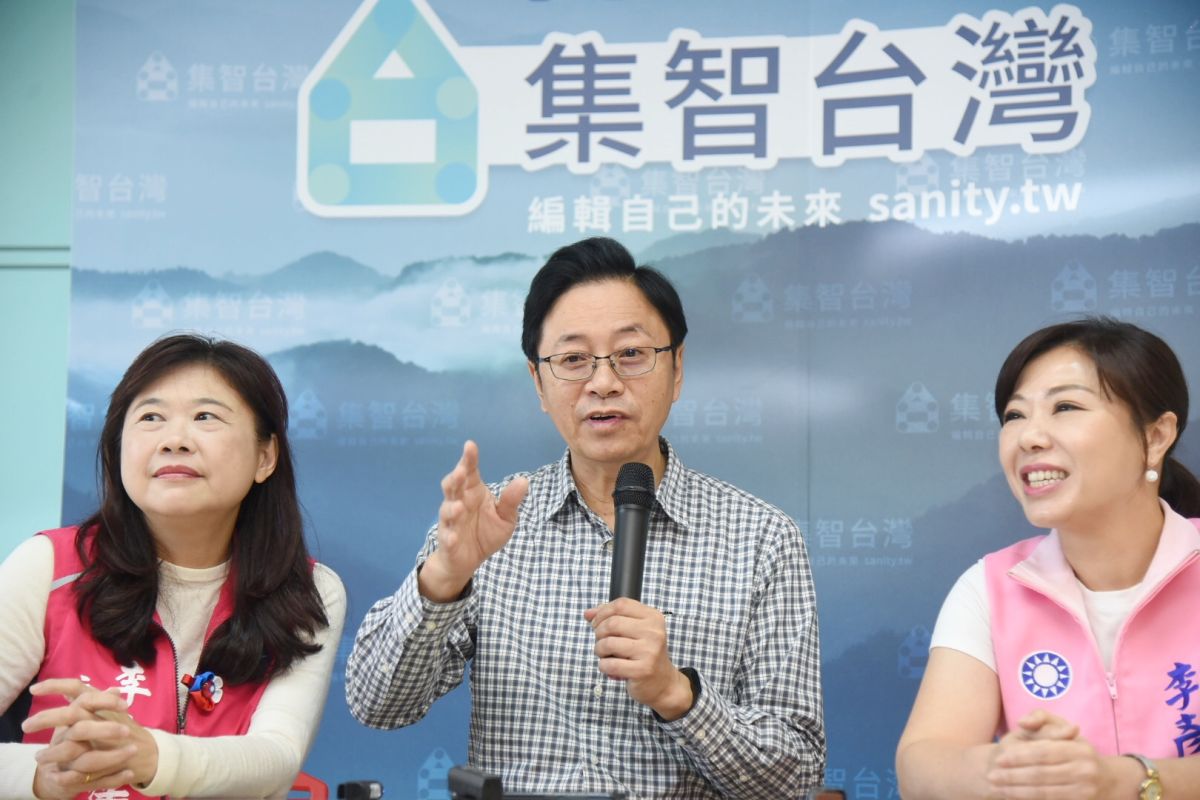 國民黨副總統參選人張善政。( 圖 / 記者陳明安攝 )