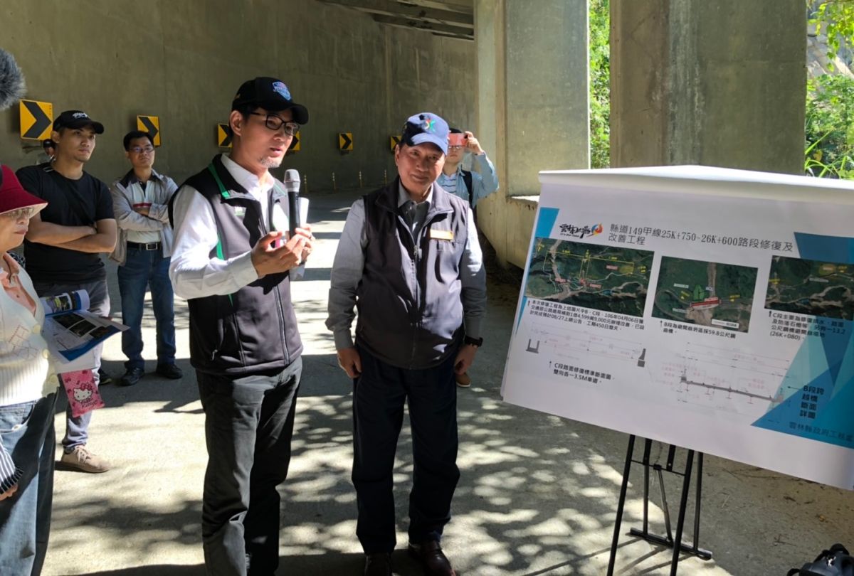 ▲劉建國期望能盡早完成並爭取工程經費，一勞永逸解決。（圖／記者蘇榮泉攝，2019.11.12）