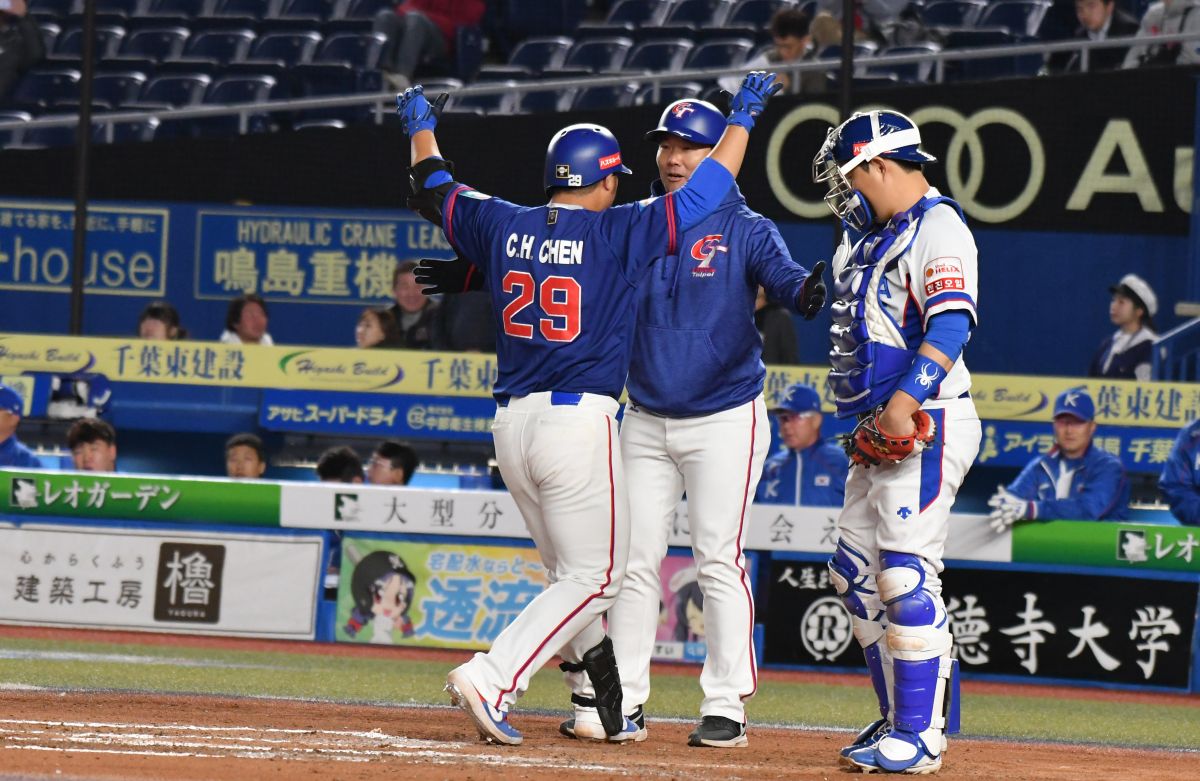 ▲世界棒球12強，中華隊完封南韓隊。（圖／記者葉政勳攝）