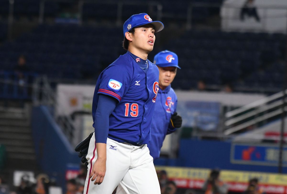 ▲世界棒球12強中華隊先發投手張奕。（圖／記者葉政勳攝 ）