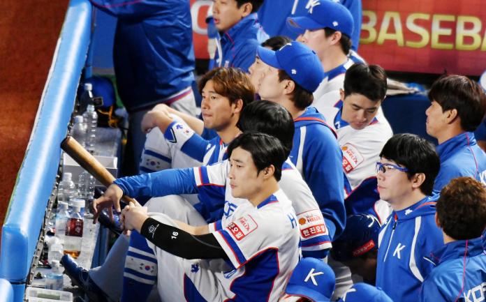 ▲慘敗給台灣，韓國隊選手一臉不敢置信。（圖／記者葉政勳攝）