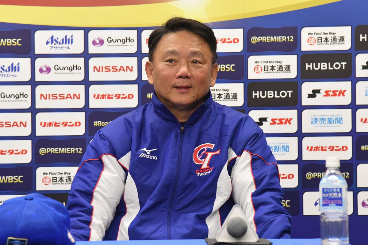 ▲中華隊總教練洪一中。（圖／記者葉政勳攝）