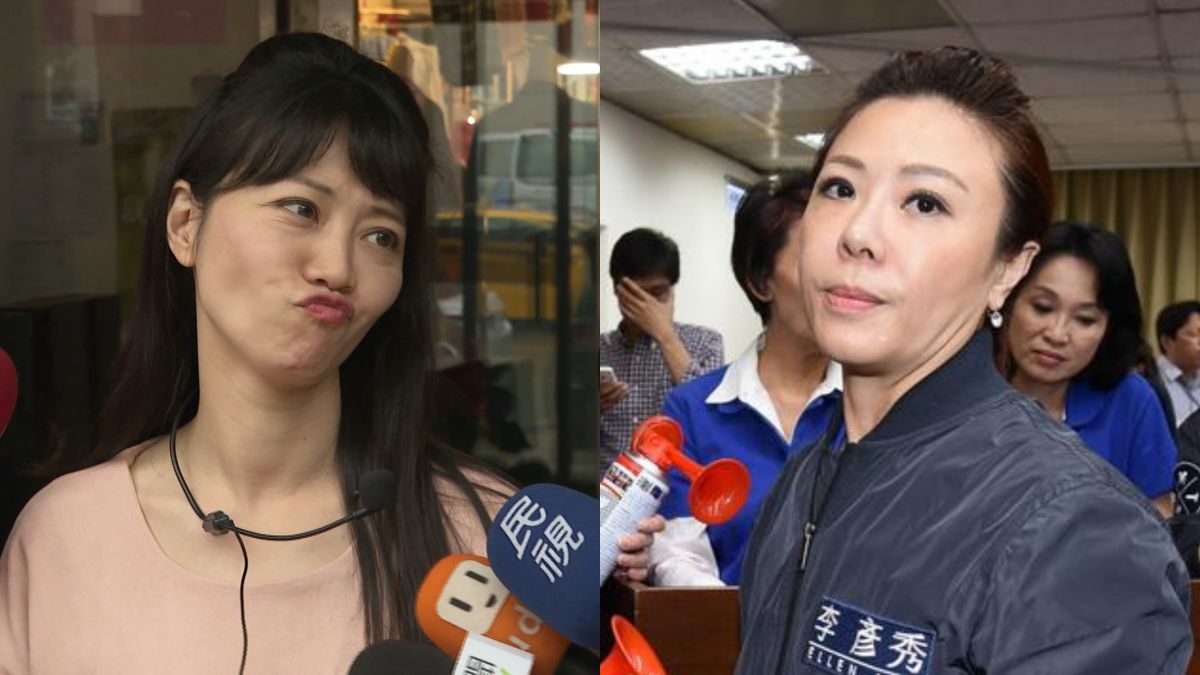 ▲民進黨港湖區市議員高嘉瑜與港湖區立委李彥秀。（圖／NOWnews資料照片）