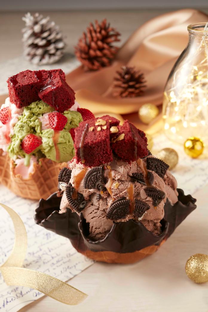 3日限定第2杯50元　聖誕巧克力冰淇淋香濃上市