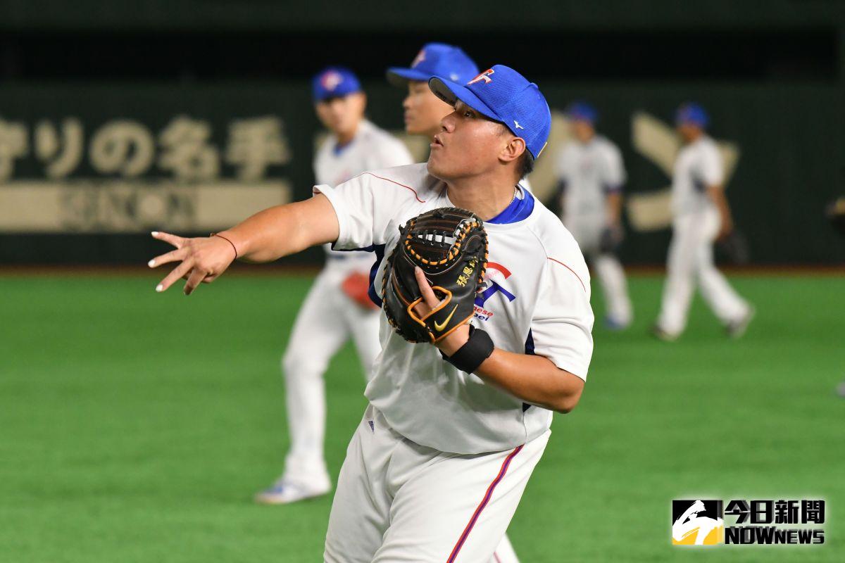 ▲世界棒球12強，中華隊捕手張進德。（圖／記者葉政勳攝 , 2019.11.14）