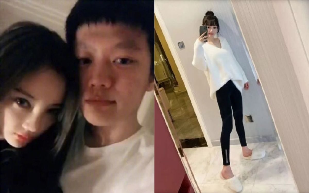 ▲李小璐2017年爆出與嘻哈歌手PG One婚外情。（圖／翻攝微博） 