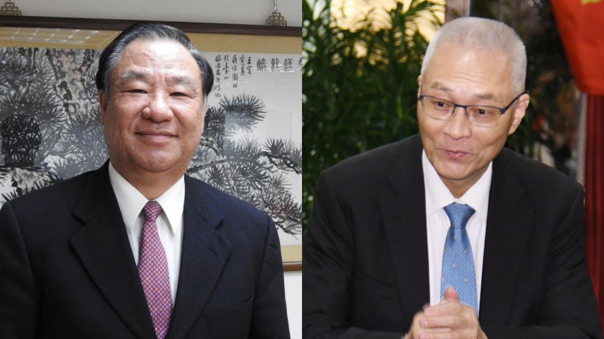 ▲救國團主任葛永光與國民黨主席吳敦義。（圖／NOWnews資料照片）