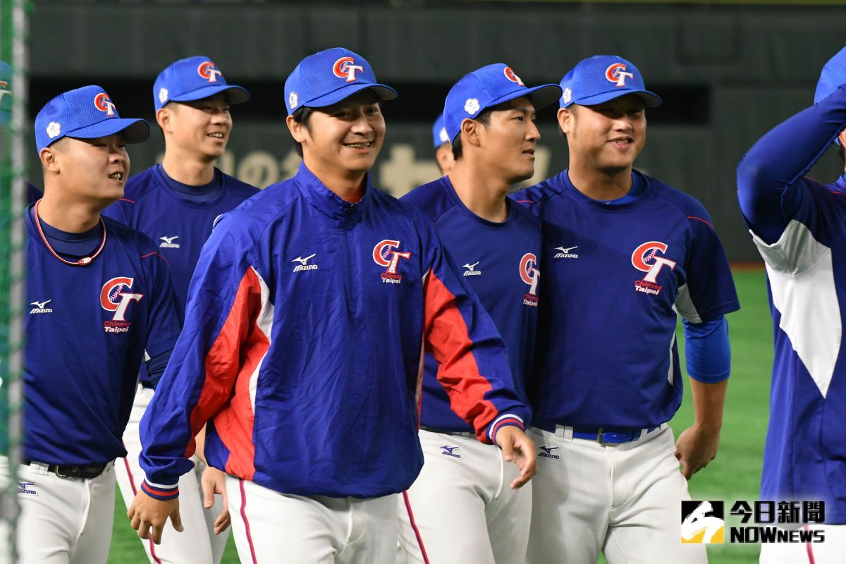 ▲世界棒球12強，中華隊vs.美國隊。中華隊賽前練習。（圖／記者葉政勳攝 , 2019.11.15）