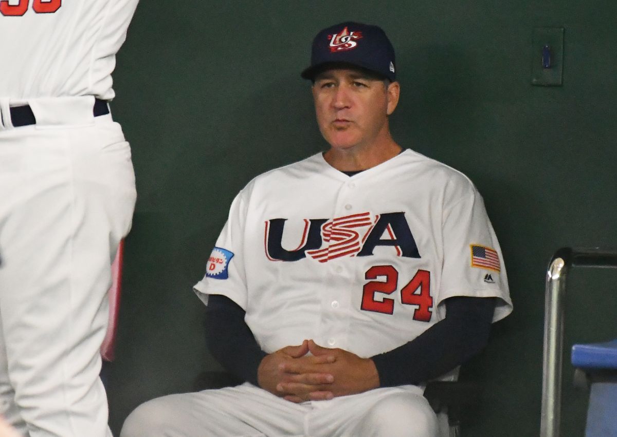 美國隊打擊教練，Phil Plantier。（圖／記者葉政勳攝 , 2019.11.15）