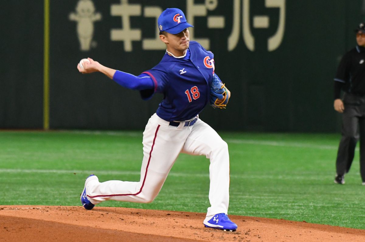中華隊投手吳昇峰。（圖／葉政勳攝）