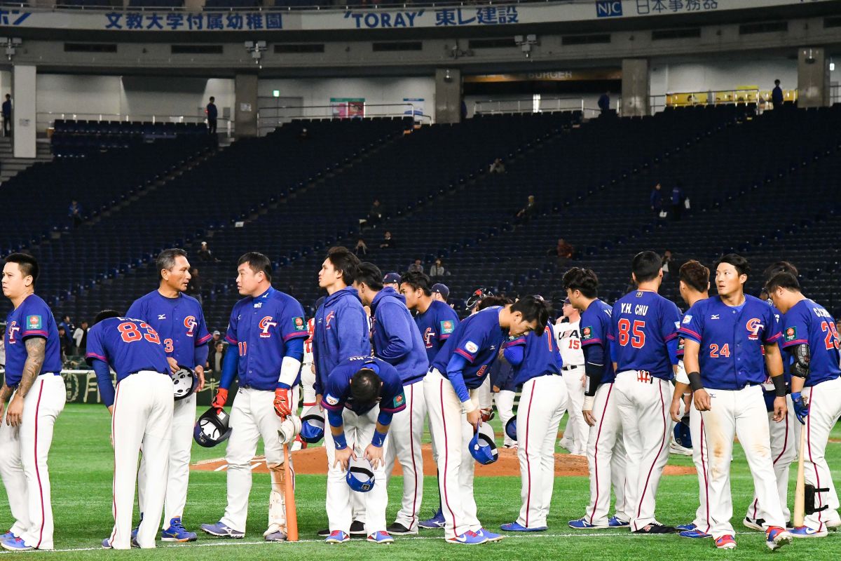  ▲世界棒球12強，中華隊vs.美國隊。中華隊1分惜敗美國隊。（圖／記者葉政勳攝 , 2019.11.15）
