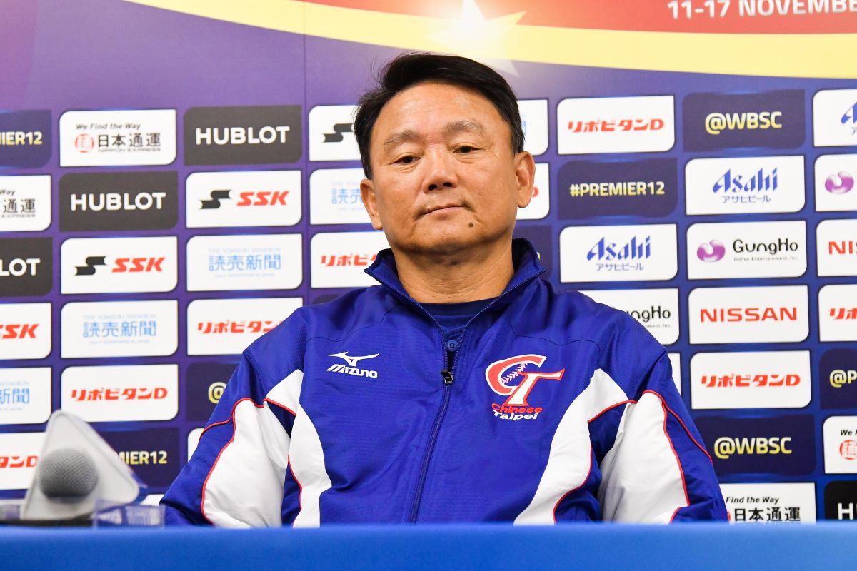  ▲世界棒球12強，中華隊vs.美國隊。中華隊1分惜敗，總教練洪一中表示這是一場好比賽，只是差一顆球結局就不一樣了。（圖／記者葉政勳攝 , 2019.11.15）